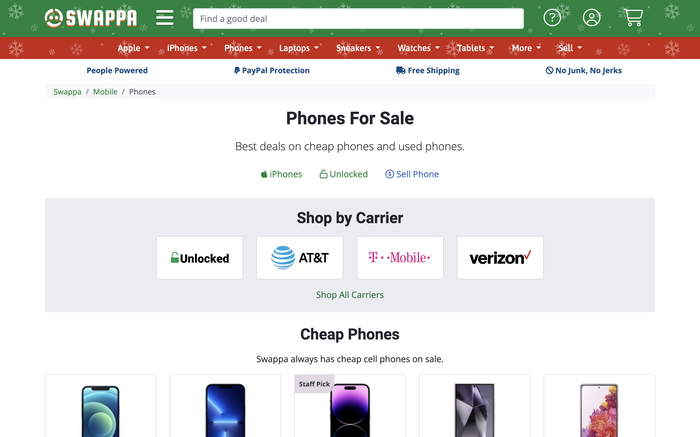 Swappa screenshot