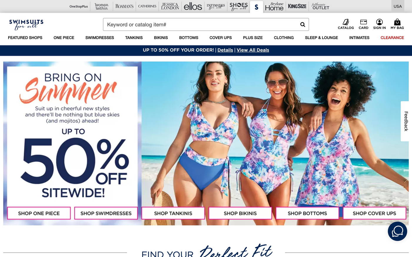 Swimsuits For All screenshot