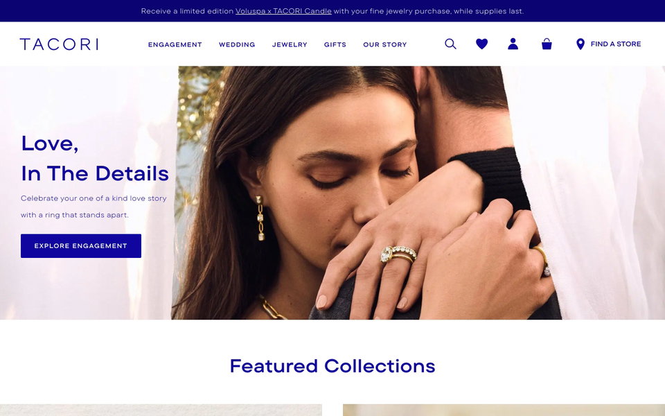 Tacori website