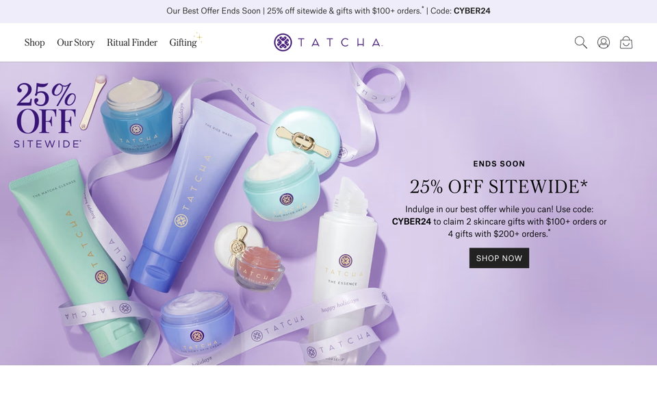 Tatcha website