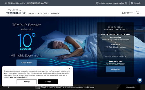 Tempur-Pedic