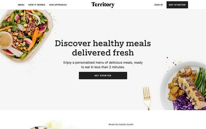 Territory Foods screenshot