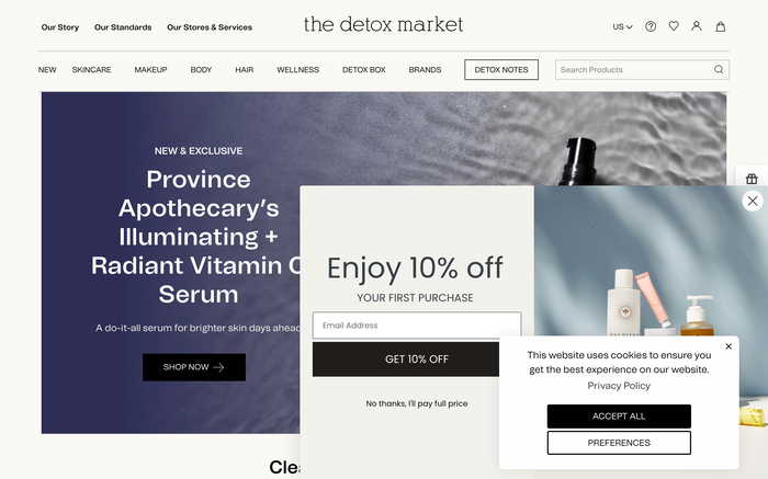 The Detox Market screenshot