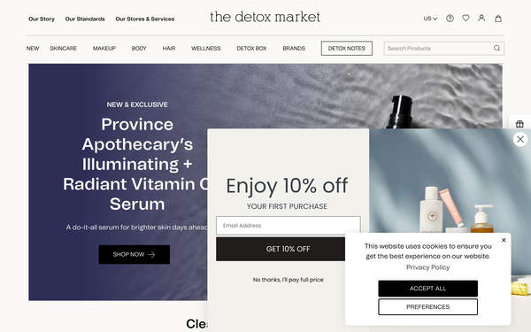 The Detox Market screenshot