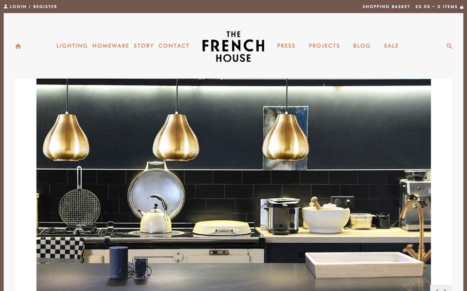 The French House website
