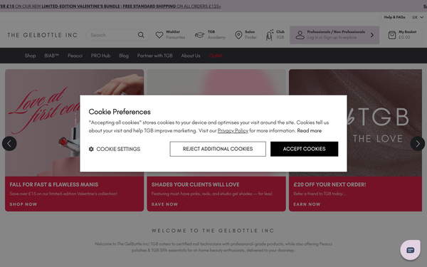 The GelBottle screenshot