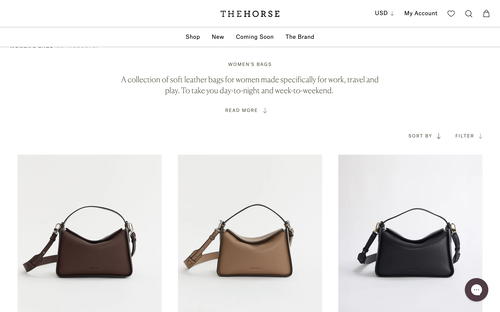 The Horse USA website screenshot