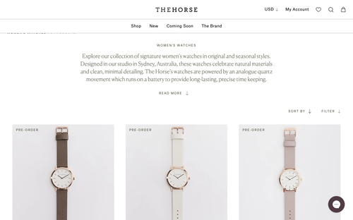 The Horse USA website screenshot