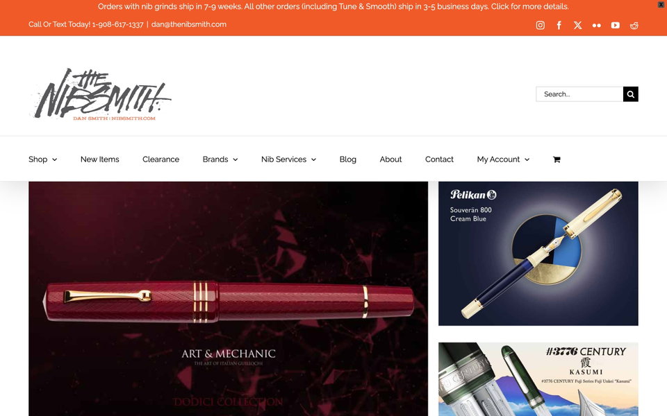 The Nibsmith website