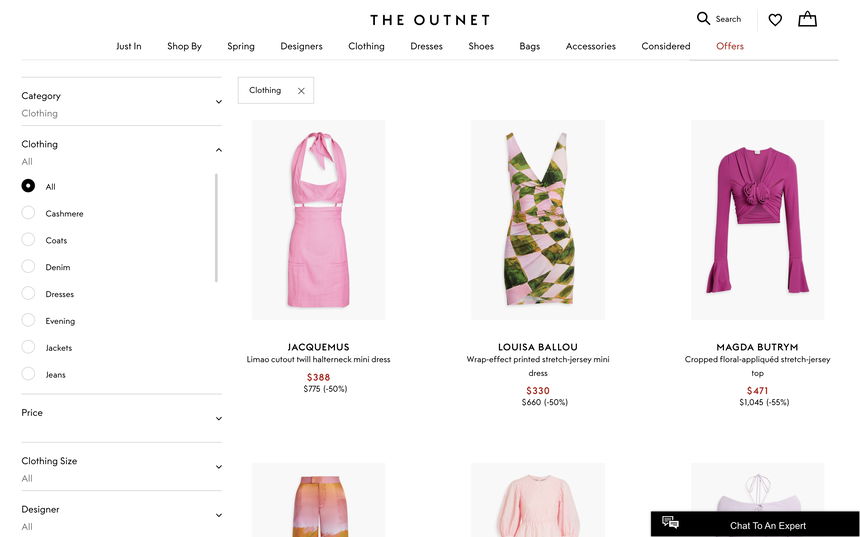 THE OUTNET on Shomp