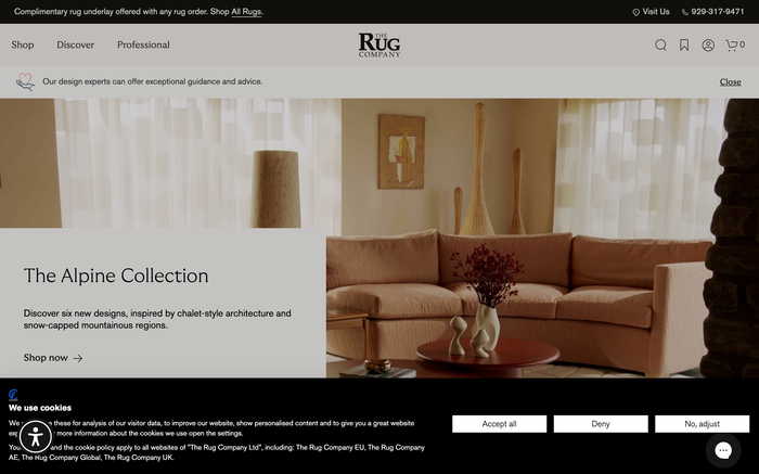 The Rug Company screenshot