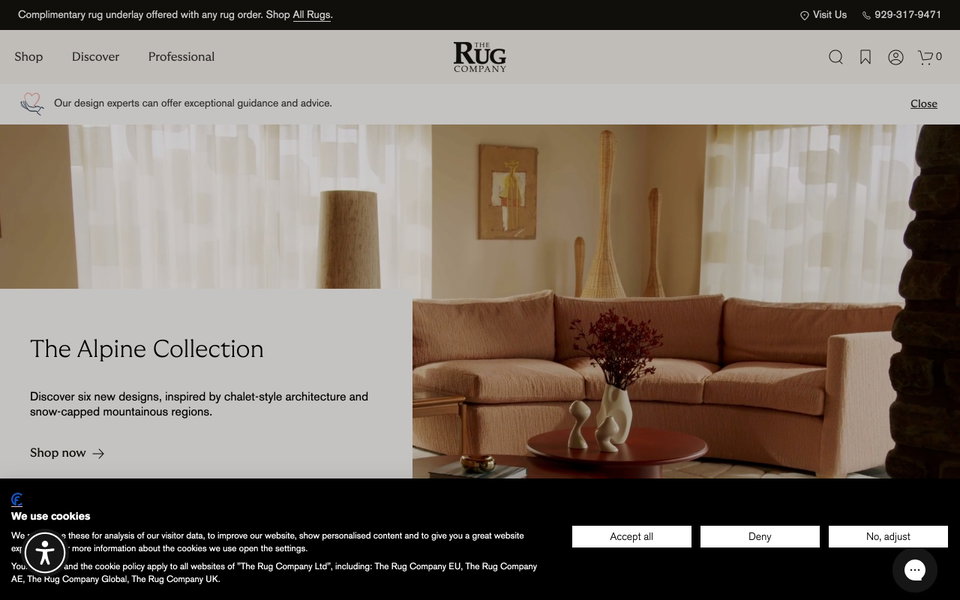 The Rug Company website