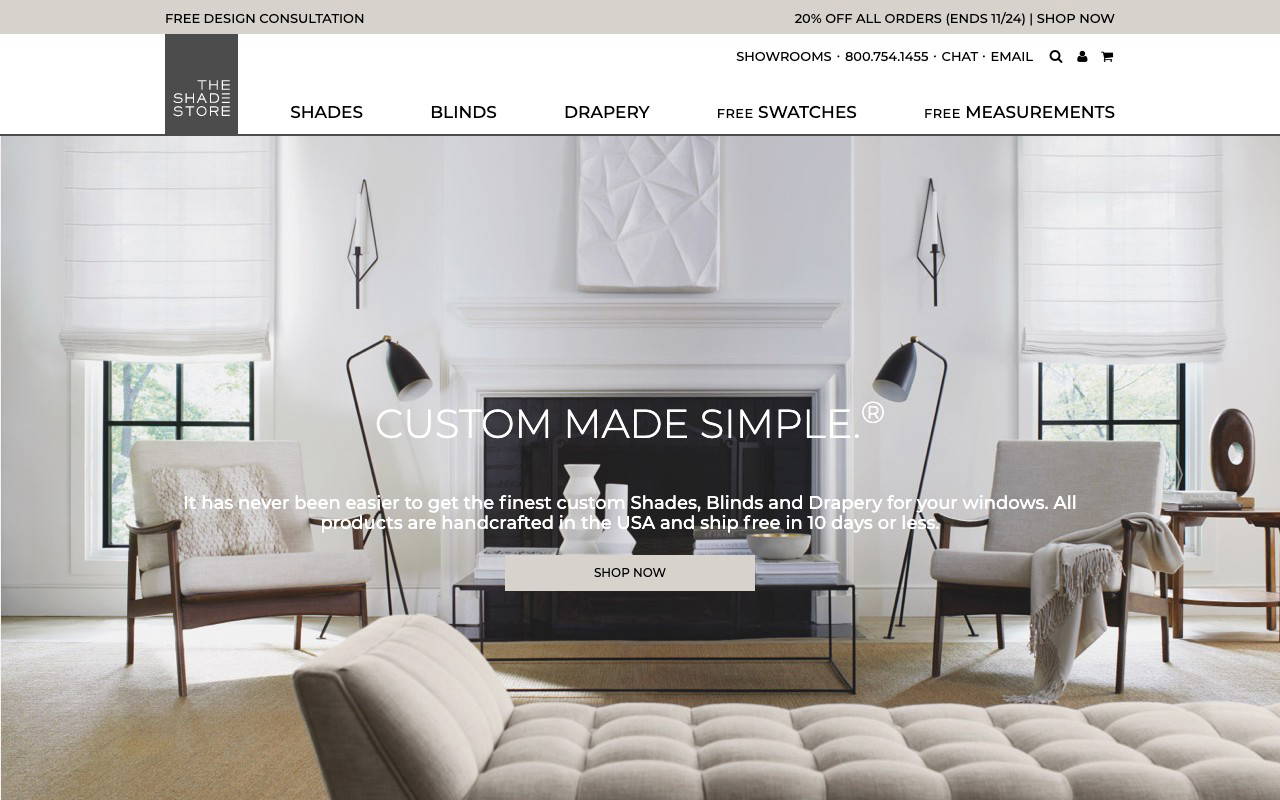 The Shade Store screenshot