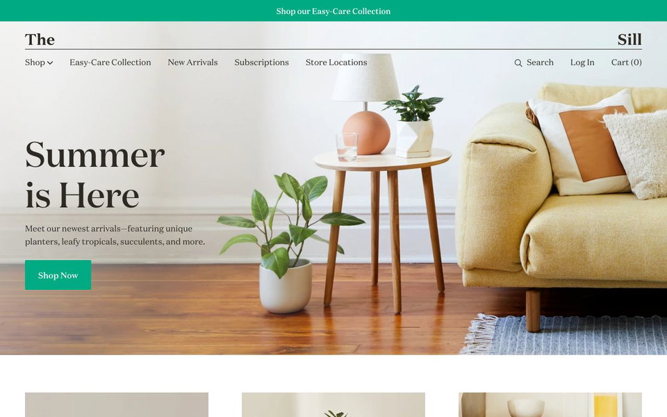 The Sill website