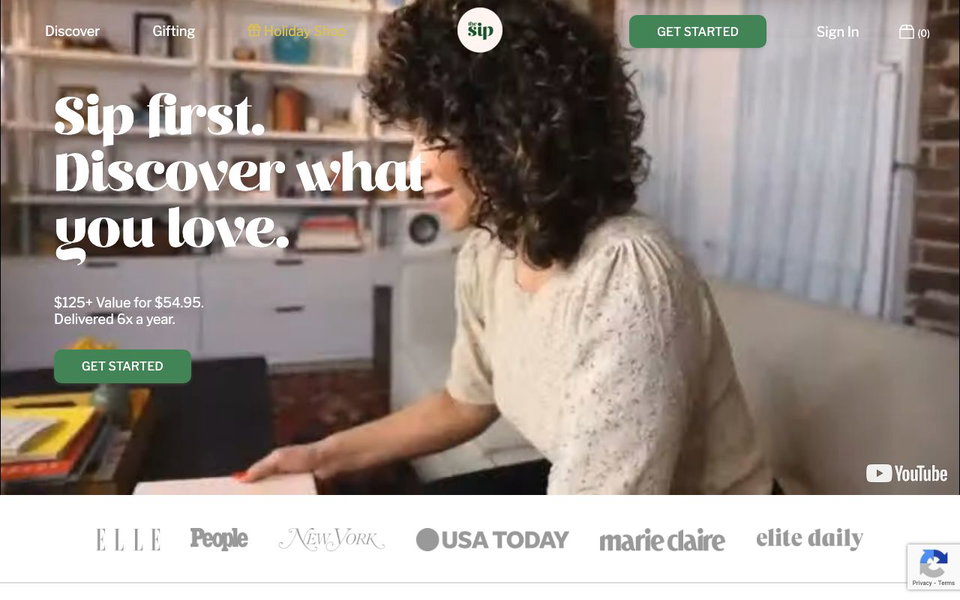 The Sip website