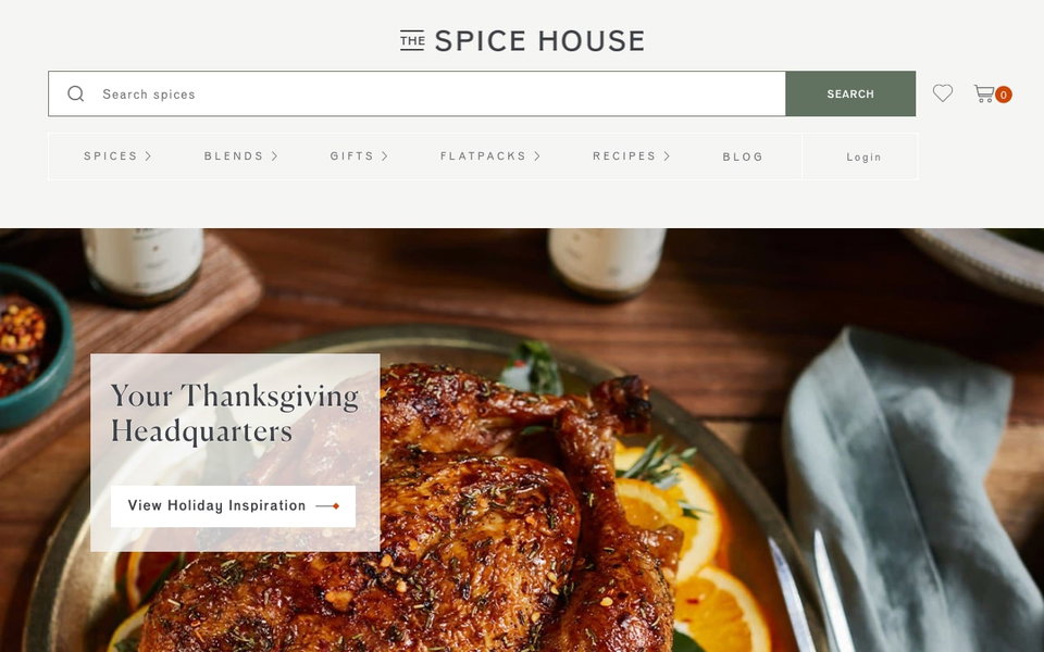 The Spice House website