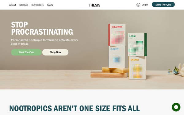 Thesis screenshot