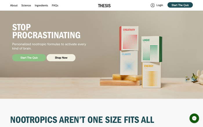 Thesis screenshot