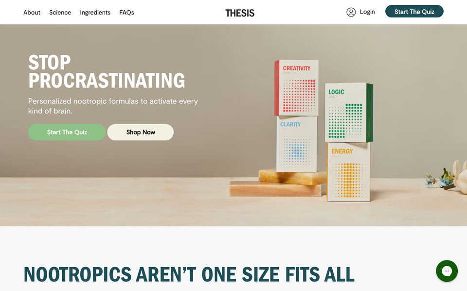 Thesis website