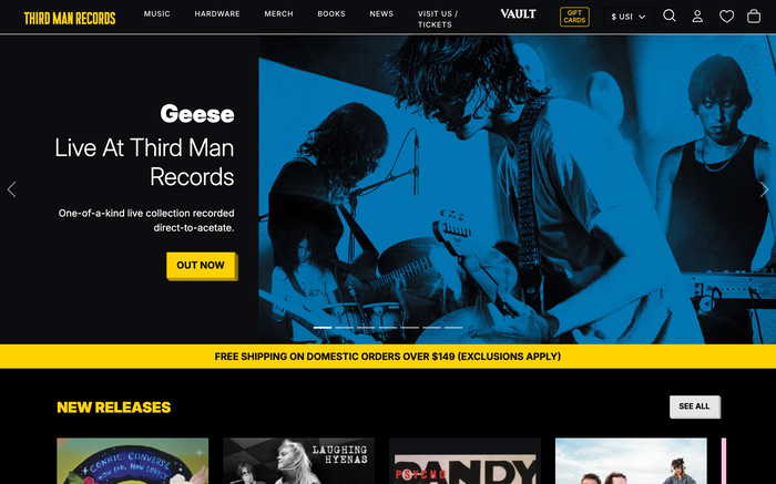 Third Man Records screenshot