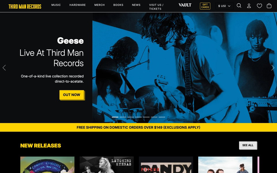 Third Man Records website