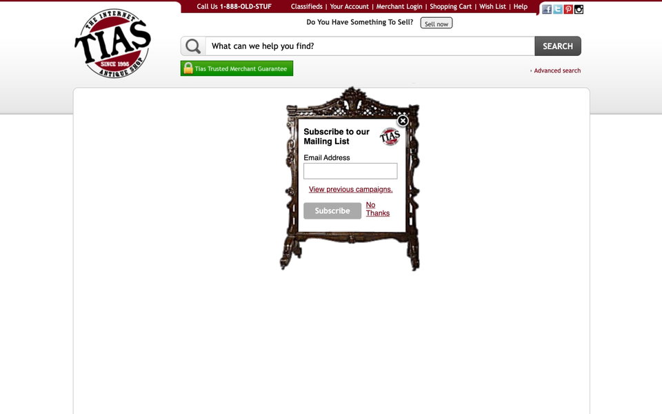 TIAS website