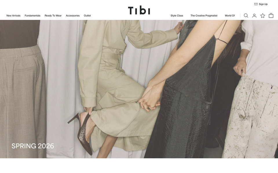 Tibi website