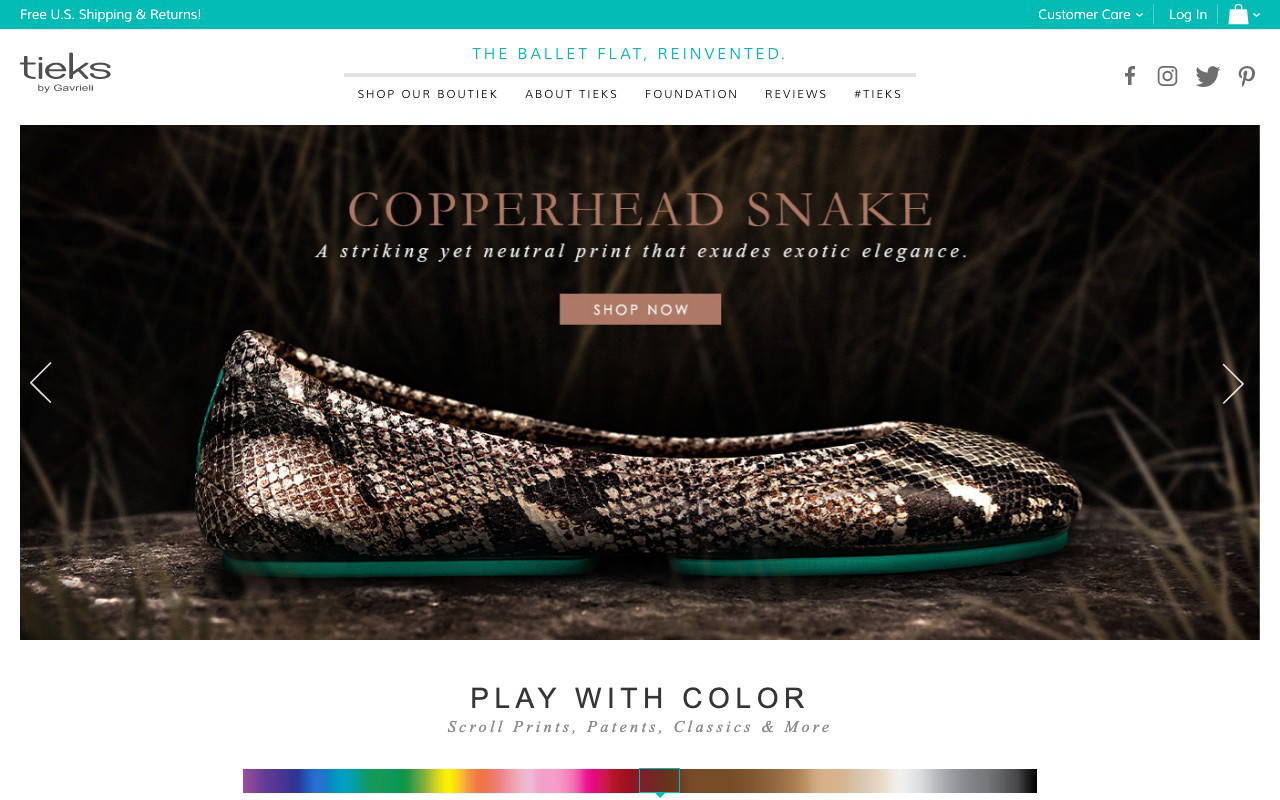 Tieks by Gavrieli screenshot