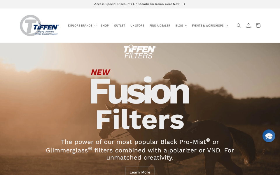 Tiffen website