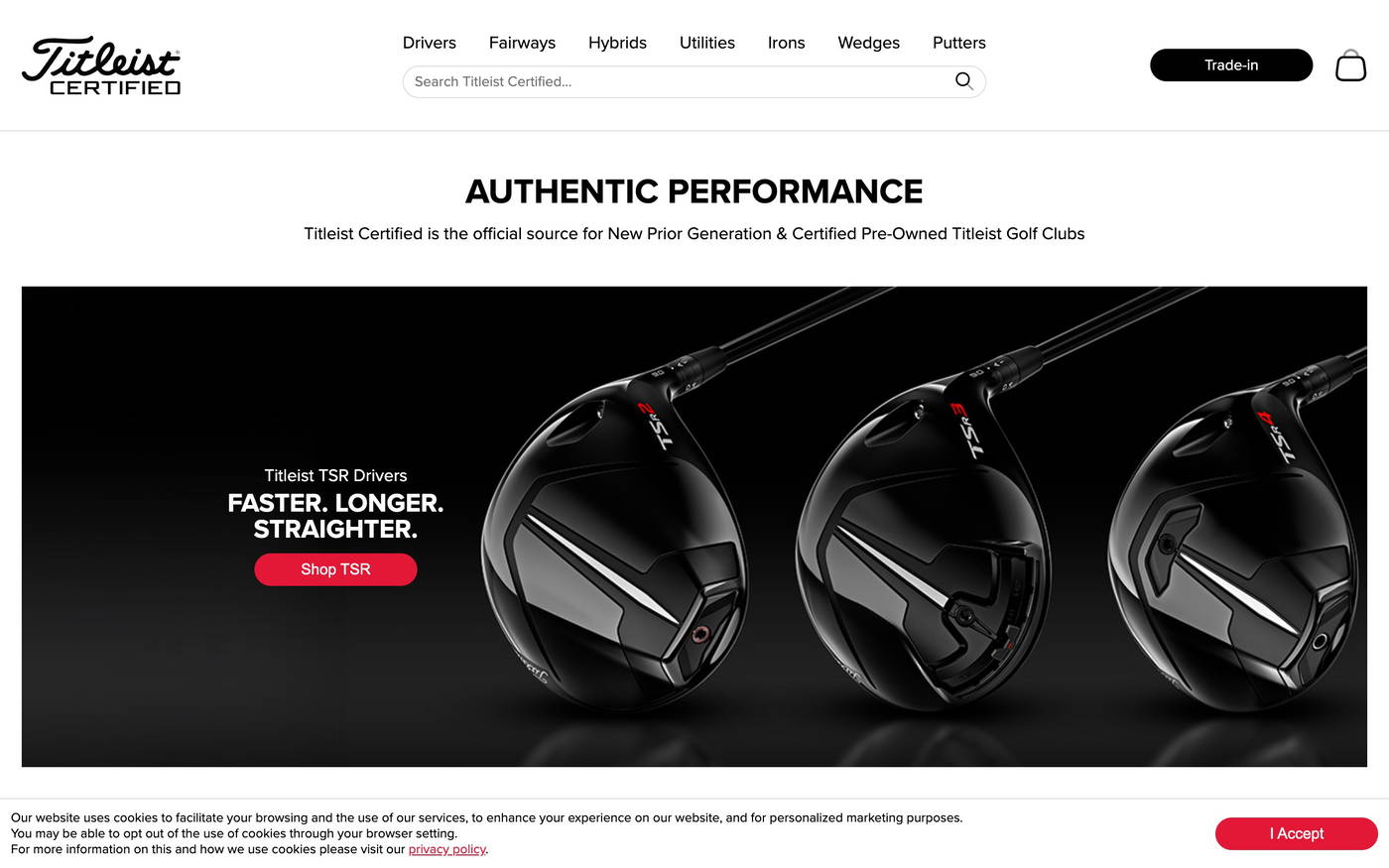 Titleist Certified screenshot