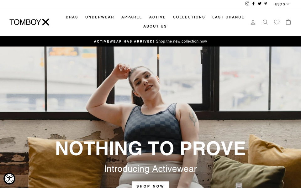 TomboyX website