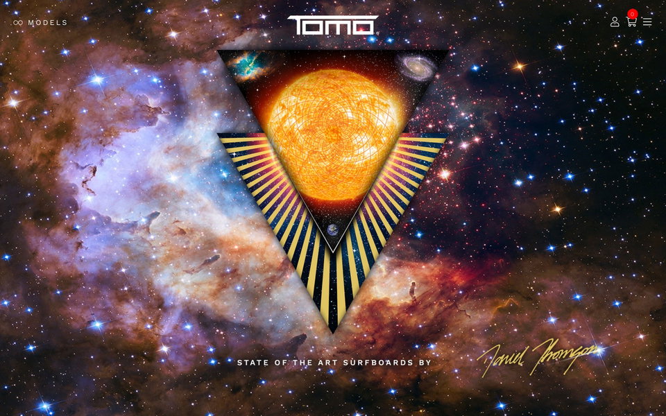 Tomo Surfboards website