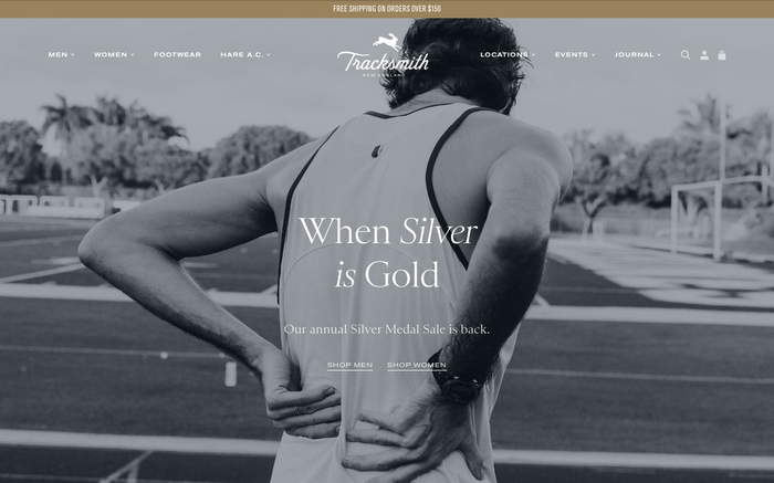 Tracksmith screenshot