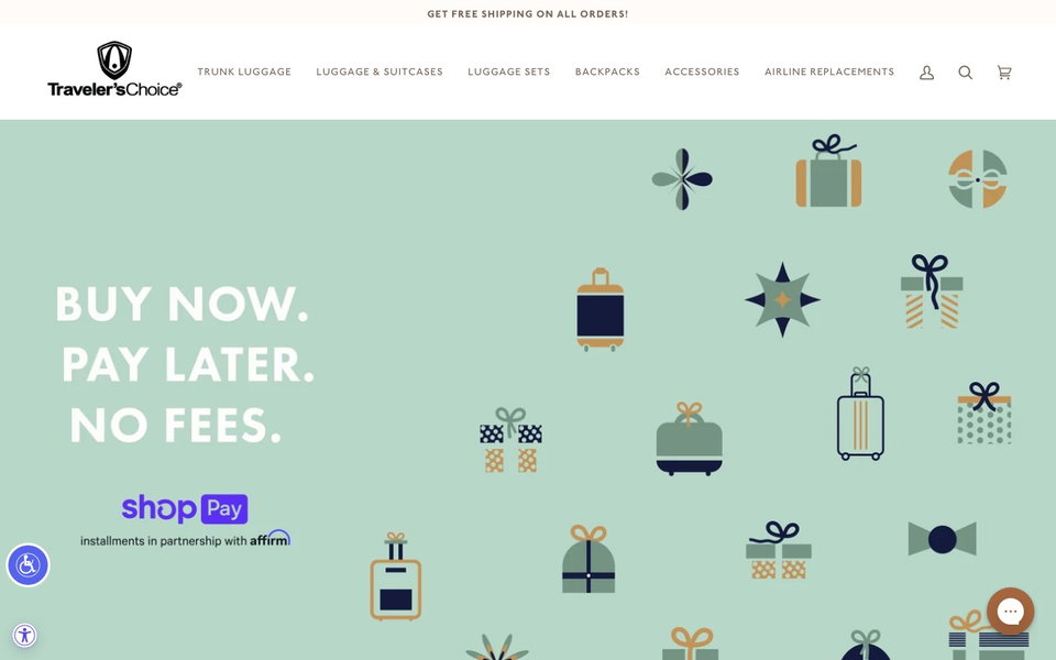 Traveler's Choice website