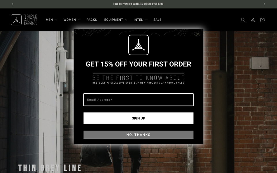 Triple Aught Design website