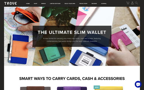 TROVE.CC website screenshot