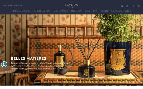 Trudon website screenshot