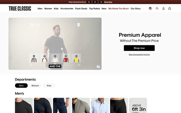 True Classic screenshot