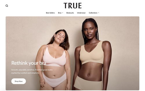 True&Co. website screenshot