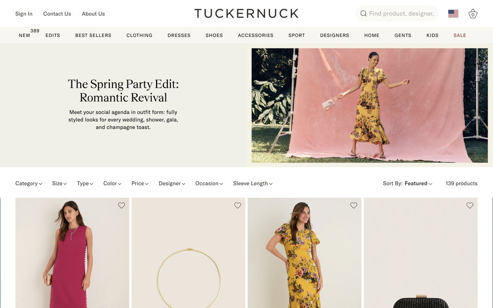 Tuckernuck website