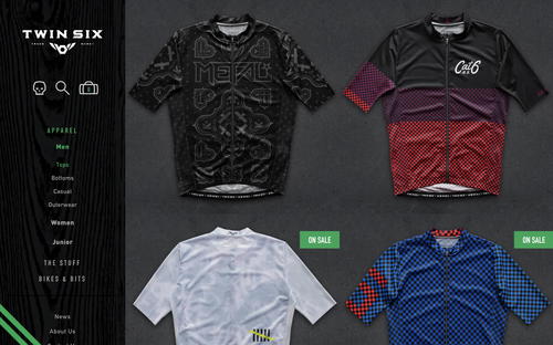 Twin Six website screenshot