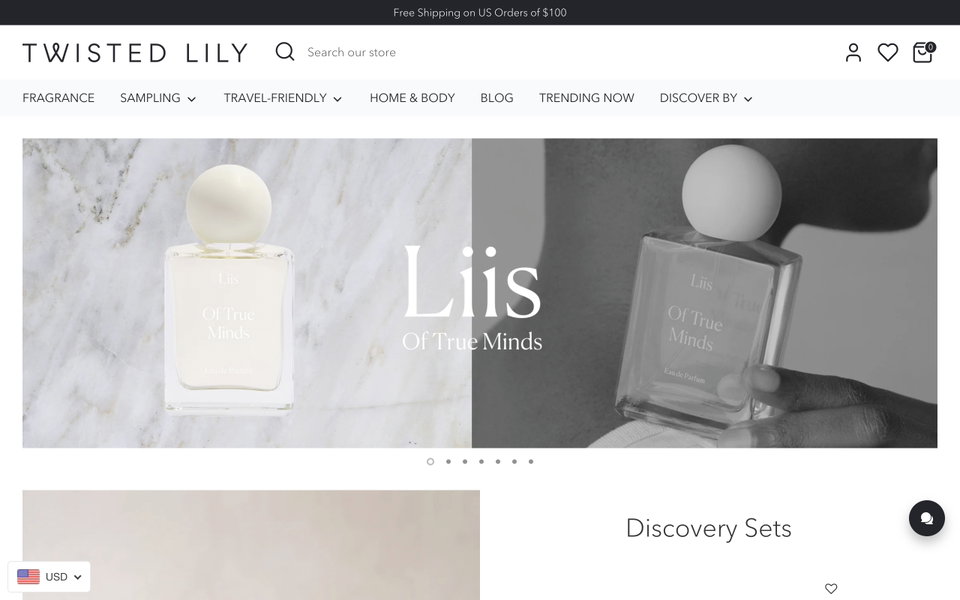 Twisted Lily website