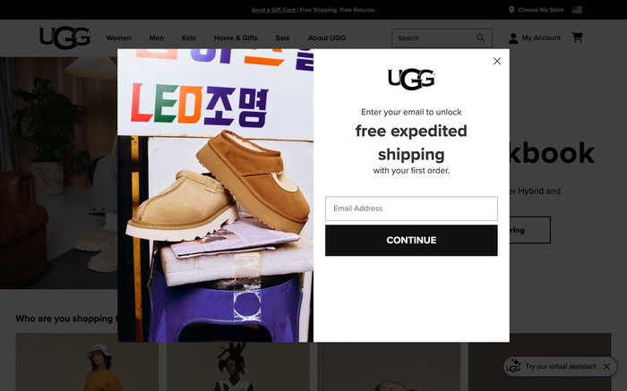 UGG screenshot