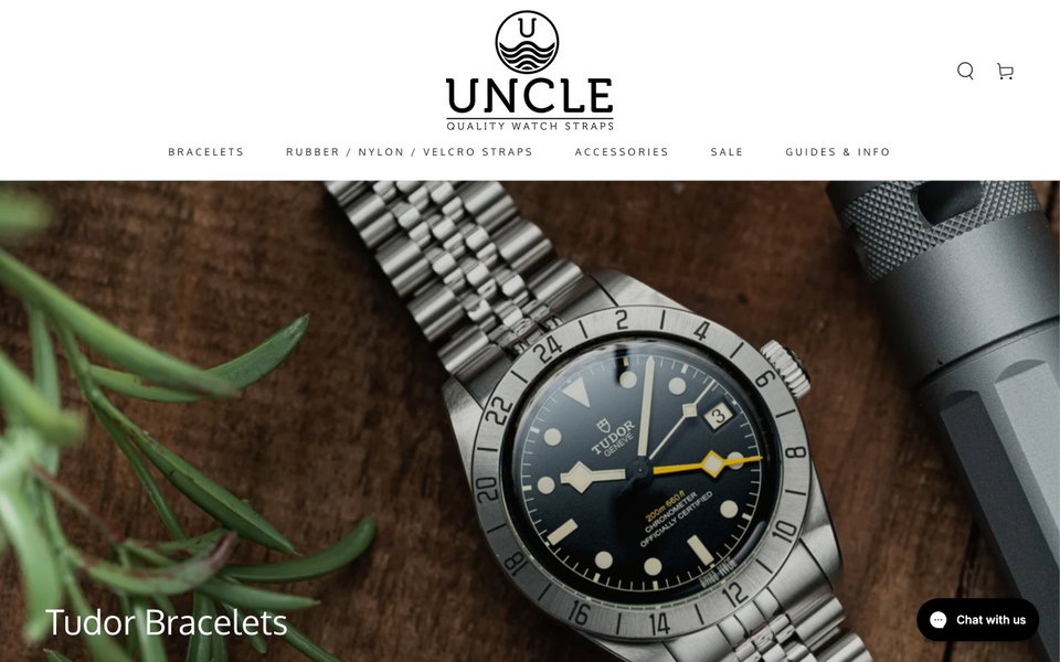 Uncle Straps website