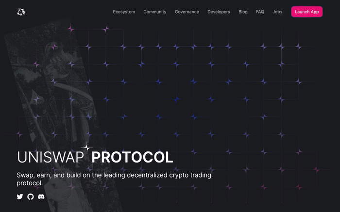 Uniswap screenshot