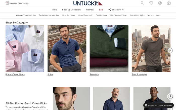 UNTUCKit screenshot