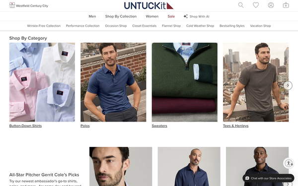 UNTUCKit screenshot