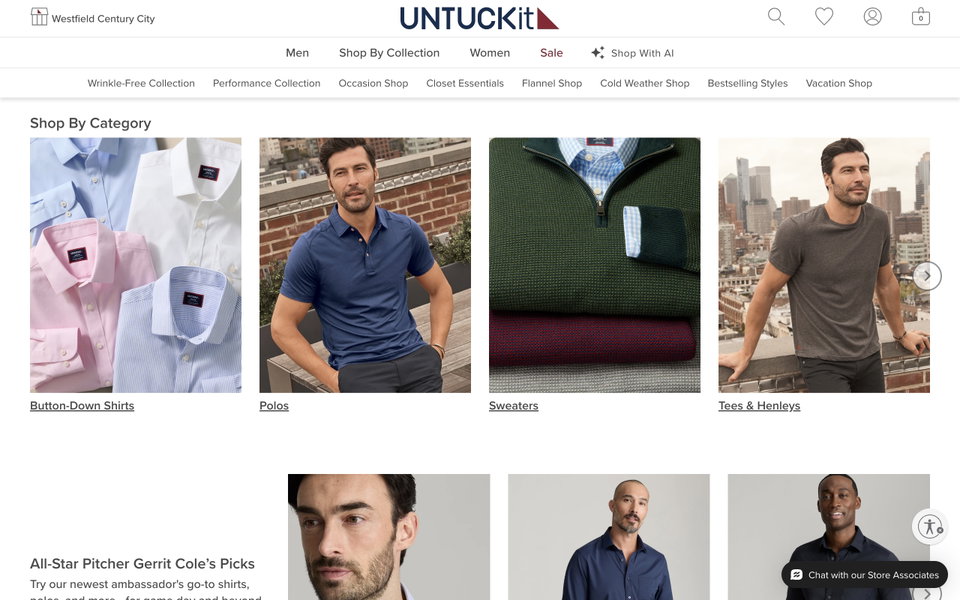 UNTUCKit website