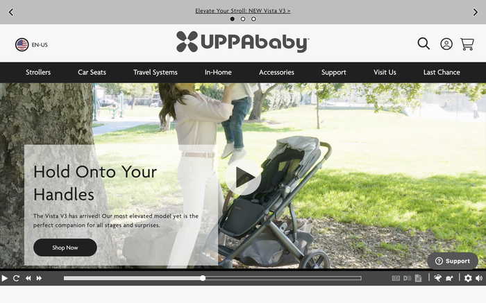 UPPAbaby screenshot