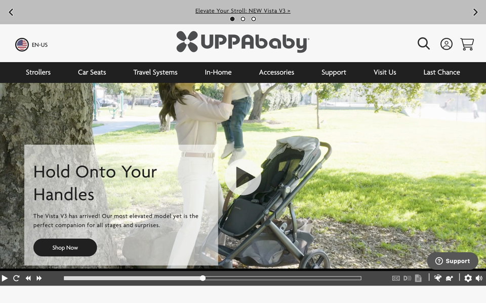 UPPAbaby website